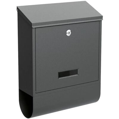 Basi Briefkasten BK 300M Matt Anthrazit Basi Briefkasten BK 300M Matt Anthrazit