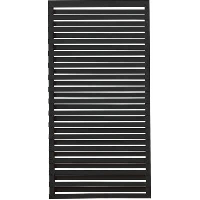 Plus Holz Sichtschutzzaun Osaka Nadelholz Schwarz 90 cm x 180 cm Plus Holz Sichtschutzzaun Osaka Nadelholz Schwarz 90 cm x 180 cm