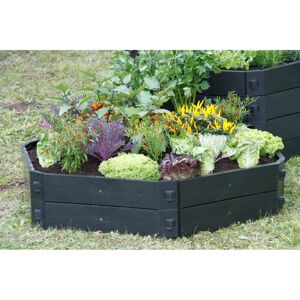 KHW Komposter-Aufbausatz SK 250 l 130 x 25 cm Anthrazit KHW Komposter-Aufbausatz SK 250 l 130 x 25 cm Anthrazit