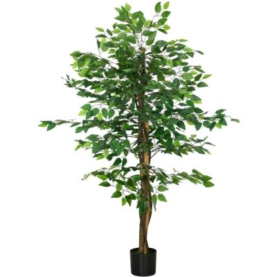 HOMCOM Künstliche Pflanze 150 cm mit Übertopf Zimmerpflanze HOMCOM Künstliche Pflanze 150 cm mit Übertopf Zimmerpflanze