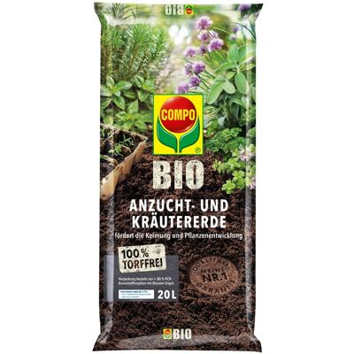 Compo GmbH COMPO BIO Anzucht- und Kräutererde - Erde Compo GmbH COMPO BIO Anzucht- und Kräutererde - Erde