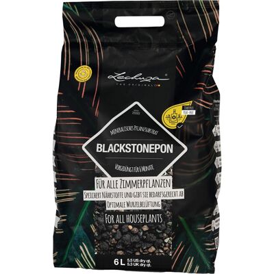Lechuza® Pflanzsubstrat Blackstone Pon Special 6 l Schwarz Lechuza® Pflanzsubstrat Blackstone Pon Special 6 l Schwarz