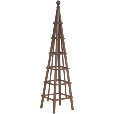 MCW Rankgitter Q19 Spalier Holz 148x33x33cm Dunkelbraun MCW Rankgitter Q19 Spalier Holz 148x33x33cm Dunkelbraun