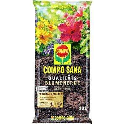 Compo Sana Qualitäts-Blumenerde torffrei 20 l Compo Sana Qualitäts-Blumenerde torffrei 20 l