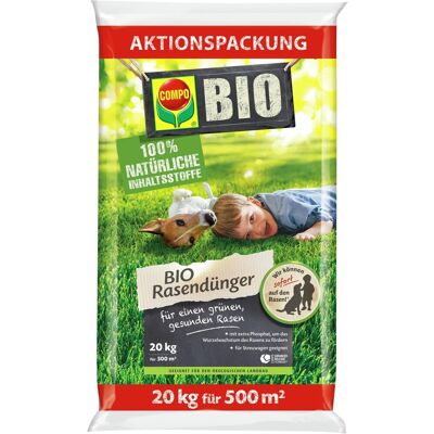 Compo Bio Rasendünger Aktion 20 kg Compo Bio Rasendünger Aktion 20 kg