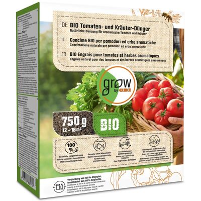 GROW by OBI BIO Tomaten- und Kräuter-Dünger, 750 g GROW by OBI BIO Tomaten- und Kräuter-Dünger, 750 g