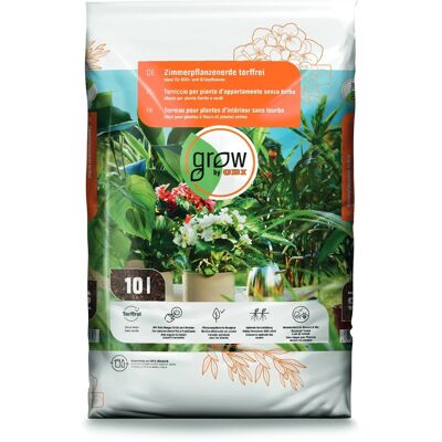 GROW by OBI Zimmerpflanzenerde torffrei 600 l (60 x 10 l) 1 Palette GROW by OBI Zimmerpflanzenerde torffrei 600 l (60 x 10 l) 1 Palette