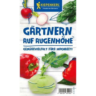 Kiepenkerl Gemüsesamen-Set 'Gärtnern auf Augenhöhe, Gemüsevielfalt für 's Hochbeet' Kiepenkerl Gemüsesamen-Set 'Gärtnern auf Augenhöhe, Gemüsevielfalt für 's Hochbeet'