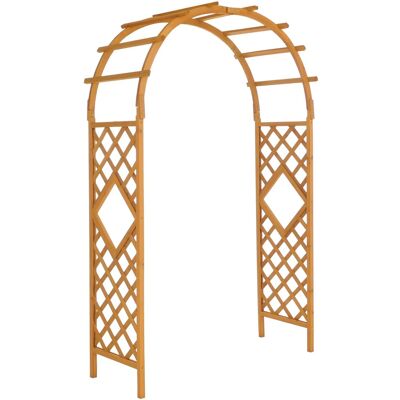 MCW Rosenbogen Q20 Rankgitter Holz 210x126x60cm Natur MCW Rosenbogen Q20 Rankgitter Holz 210x126x60cm Natur