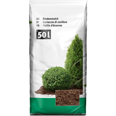 Rindenmulch 2.700 l (54 x 50 l) 1 Palette Rindenmulch 2.700 l (54 x 50 l) 1 Palette