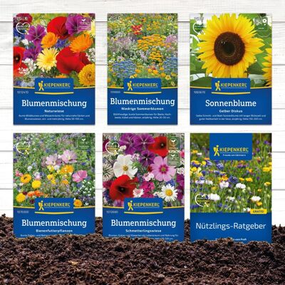 Kiepenkerl Blumensamen-Set 'Leckeres für Nützlinge, Blütenfestival für die kleinen Freunde' Kiepenkerl Blumensamen-Set 'Leckeres für Nützlinge, Blütenfestival für die kleinen Freunde'