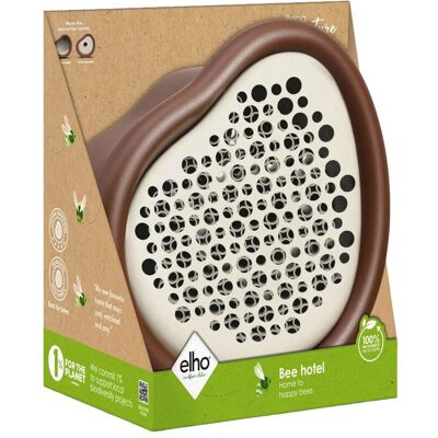 Elho Bienenhotel Organic 25 cm Braun-Weiß Elho Bienenhotel Organic 25 cm Braun-Weiß
