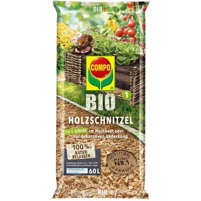 Compo Bio Holzschnitzel 2.160 l (36 x 60 l) 1 Palette Compo Bio Holzschnitzel 2.160 l (36 x 60 l) 1 Palette