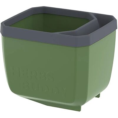 Gusta Garden Anzuchtgefäß Herbs Buddy 16,3 cm x 14,5 cm x 14,9 cm Dunkelgrün Gusta Garden Anzuchtgefäß Herbs Buddy 16,3 cm x 14,5 cm x 14,9 cm Dunkelgrün