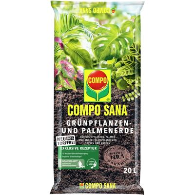 Compo Sana Grünpflanzen- und Palmenerde Torffrei 20 l Compo Sana Grünpflanzen- und Palmenerde Torffrei 20 l