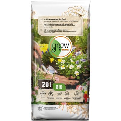 GROW by OBI BIO Blumenerde torffrei, 20l GROW by OBI BIO Blumenerde torffrei, 20l