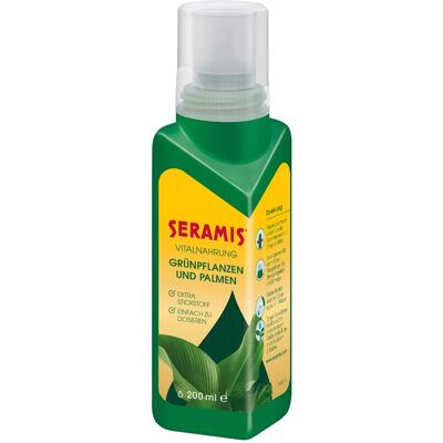 Seramis Vitalnahrung für Grünpflanzen und Palmen 200 ml Seramis Vitalnahrung für Grünpflanzen und Palmen 200 ml