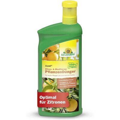 Neudorff Zitrus- & Mediterranpflanzen-Dünger Flüssig Azet 1 l Neudorff Zitrus- & Mediterranpflanzen-Dünger Flüssig Azet 1 l