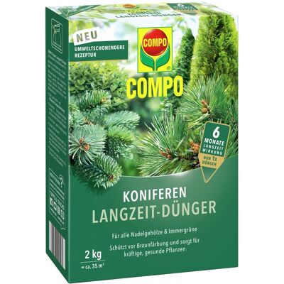 Compo GmbH Koniferen Langzeit-Dünger - 2kg Compo GmbH Koniferen Langzeit-Dünger - 2kg