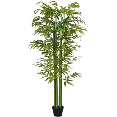HOMCOM Künstliche Pflanze 180 cm mit Übertopf HOMCOM Künstliche Pflanze 180 cm mit Übertopf