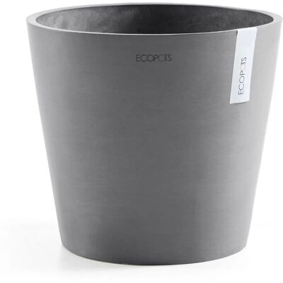 Ecopots Pflanztopf Amsterdam Grau 40 cm x 35 cm Ecopots Pflanztopf Amsterdam Grau 40 cm x 35 cm