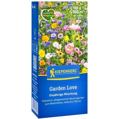 Kiepenkerl - Garden Love - Fläche 100 m² - Einjährige - Blumensamenmischung Kiepenkerl - Garden Love - Fläche 100 m² - Einjährige - Blumensamenmischung