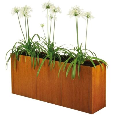 bellissa Hochbeet Bausatz PANNELLO 80 S, 116x44x80cm, Corten, Modular bellissa Hochbeet Bausatz PANNELLO 80 S, 116x44x80cm, Corten, Modular