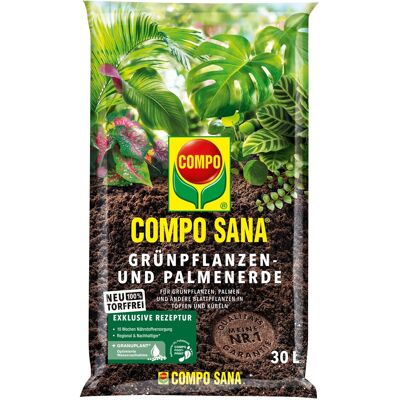 Compo Sana Grünpflanzen- und Palmenerde Torffrei 80 x 30 l Compo Sana Grünpflanzen- und Palmenerde Torffrei 80 x 30 l