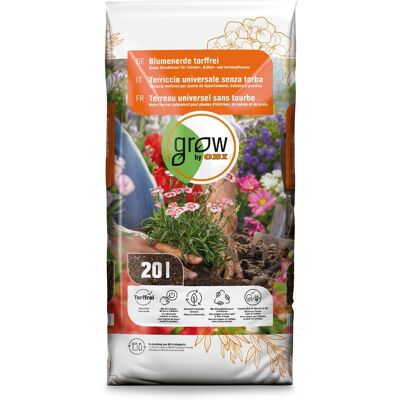 GROW by OBI Blumenerde Torffrei 20 l GROW by OBI Blumenerde Torffrei 20 l