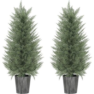HOMCOM-Kunstpflanze-15cm x 15cm x 90cm HOMCOM-Kunstpflanze-15cm x 15cm x 90cm