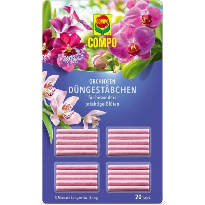 Compo Düngestäbchen für Orchideen 20 Stäbchen Compo Düngestäbchen für Orchideen 20 Stäbchen