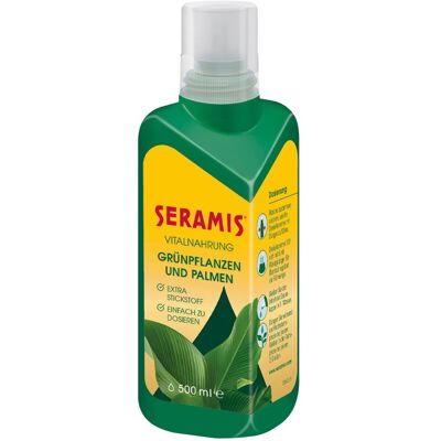 Seramis Vitalnahrung für Grünpflanzen und Palmen 500 ml Seramis Vitalnahrung für Grünpflanzen und Palmen 500 ml
