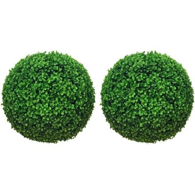 HOMCOM Buchsbaumkugel 2er Set für Indoor/Outdoor HOMCOM Buchsbaumkugel 2er Set für Indoor/Outdoor