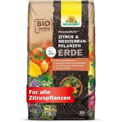 Neudorff Zitrus- und Mediterranpflanzenerde Neudohum 20 l Neudorff Zitrus- und Mediterranpflanzenerde Neudohum 20 l