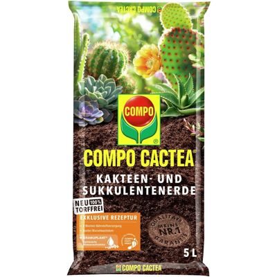 Compo Cactea Kakteen- und Sukkulentenerde Torffrei 5 l Compo Cactea Kakteen- und Sukkulentenerde Torffrei 5 l
