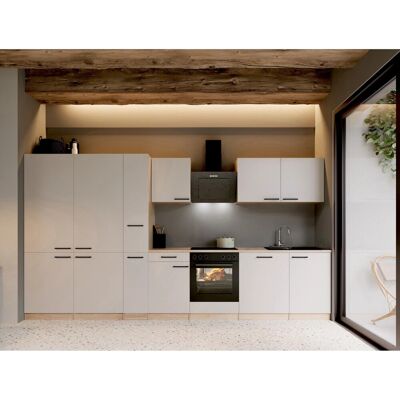Respekta Merle Küchenblock 370 cm Kaschmir French Door Respekta Merle Küchenblock 370 cm Kaschmir French Door