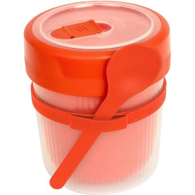 Rotho Thermotasse Memory B3 mit Löffel 0,5 l Papaya Rotho Thermotasse Memory B3 mit Löffel 0,5 l Papaya