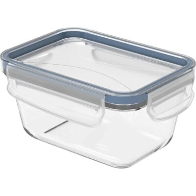 Rotho Kühlschrankdose Clic & Lock Glas 0,5 l Horizontblau Rotho Kühlschrankdose Clic & Lock Glas 0,5 l Horizontblau