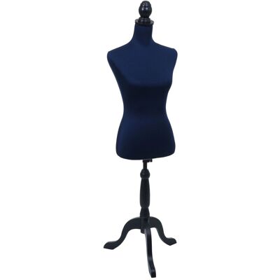 MCW Schneiderpuppe T220 Torso Weiblich Schaumstoff Dunkelblau MCW Schneiderpuppe T220 Torso Weiblich Schaumstoff Dunkelblau
