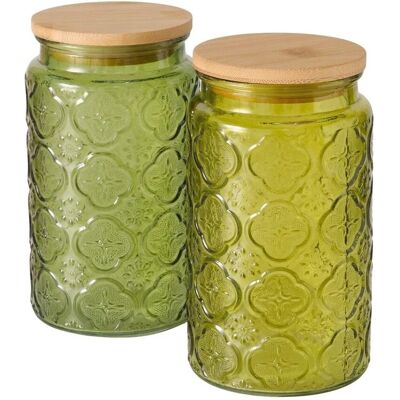 Boltze Vorratsglas Imola 940 ml 2-fach sortiert 1 Stück Boltze Vorratsglas Imola 940 ml 2-fach sortiert 1 Stück