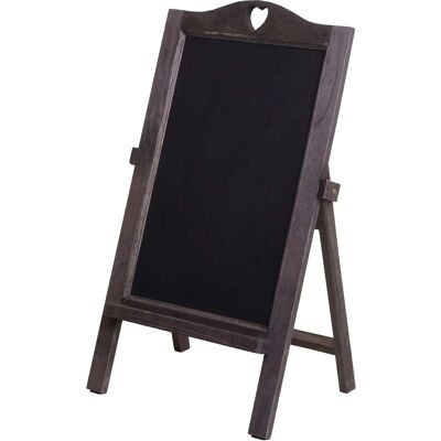MCW Werbetafel E51 Aufsteller 66x37x27cm Shabby-Look Vintage Grau-Braun MCW Werbetafel E51 Aufsteller 66x37x27cm Shabby-Look Vintage Grau-Braun