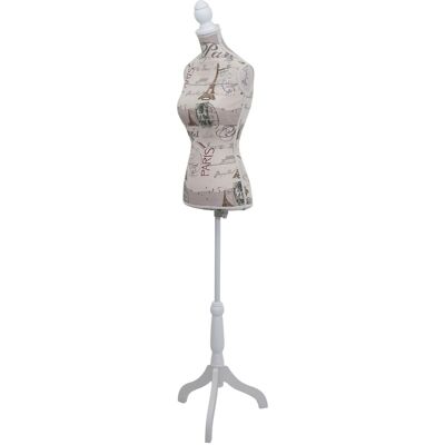 MCW Schneiderpuppe T220 Torso Weiblich Schaumstoff Paris MCW Schneiderpuppe T220 Torso Weiblich Schaumstoff Paris