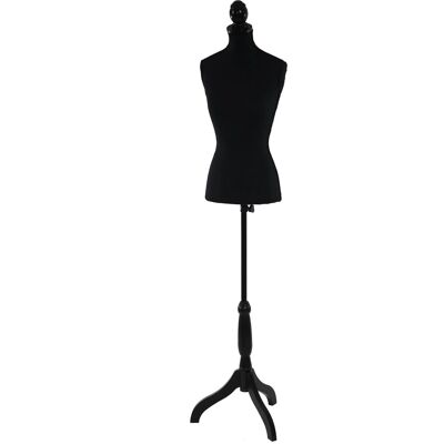 MCW Schneiderpuppe T220 Torso Weiblich Schaumstoff Schwarz MCW Schneiderpuppe T220 Torso Weiblich Schaumstoff Schwarz