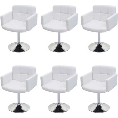 MCW Esszimmerstuhl Houston 6er-Set Weiß MCW Esszimmerstuhl Houston 6er-Set Weiß