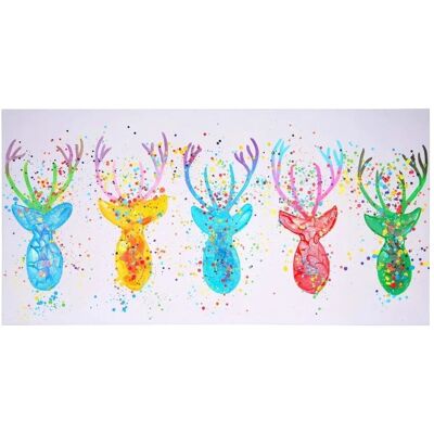 MCW Hirsche II Wandbild - Wandbild MCW Hirsche II Wandbild - Wandbild