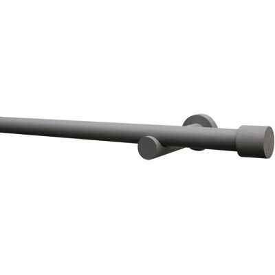 Schöner Wohnen Gardinenstangenset Mira 1-Lauf 25 mm Grau 230 cm FSC® Schöner Wohnen Gardinenstangenset Mira 1-Lauf 25 mm Grau 230 cm FSC®