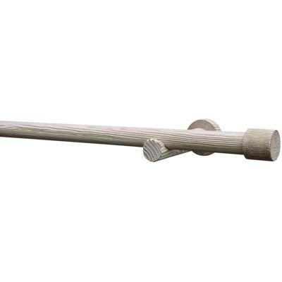 SCHÖNER WOHNEN Holz Gardinenstangen Set - 1-Lauf 160cm Beige SCHÖNER WOHNEN Holz Gardinenstangen Set - 1-Lauf 160cm Beige