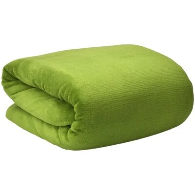 Beautissu Aurelia Decke 150x200cm Grün Beautissu Aurelia Decke 150x200cm Grün