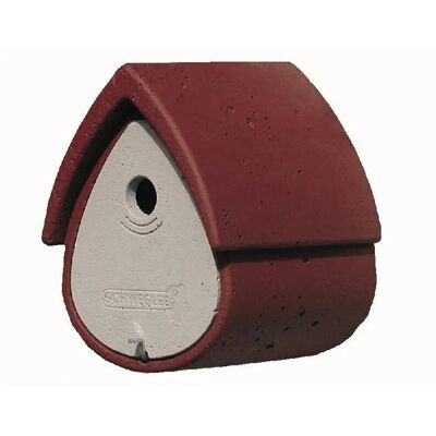 Schwegler 00155/9 Meisenresidenz 1 MR - 27 x 19 x 23 cm - rot / grau - Vogelhaus Schwegler 00155/9 Meisenresidenz 1 MR - 27 x 19 x 23 cm - rot / grau - Vogelhaus
