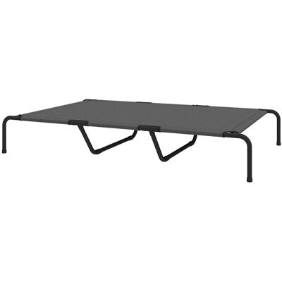 PawHut Erhöhtes Hundebett Stahl 152 x 94 x 23cm Grau PawHut Erhöhtes Hundebett Stahl 152 x 94 x 23cm Grau